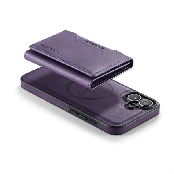 DG-Ming Magking K2 2i1 cover til Apple iPhone 16 Plus - Lilla