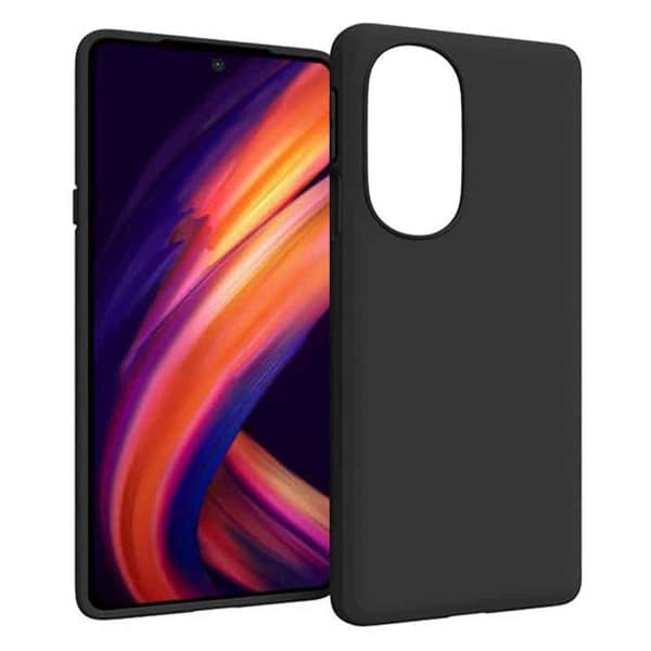 Silikone cover til Motorola Edge 30 Pro - Sort