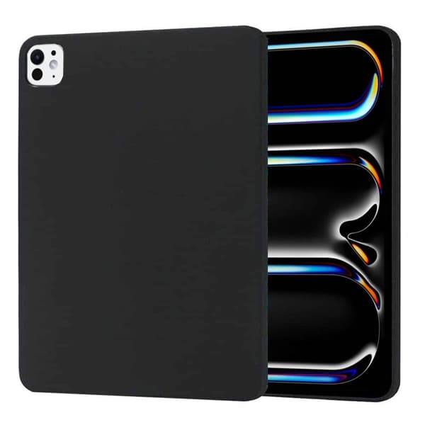 Silikone tabletcover til Apple iPad Pro 13 (2025) - Sort