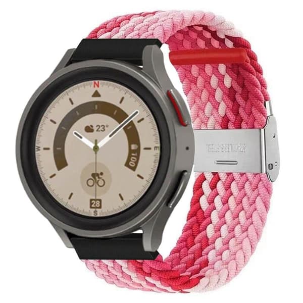 Flettet Elastisk urrem til Samsung Galaxy Watch 5 Pro (45mm) -
