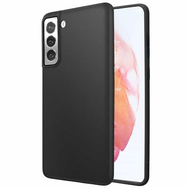 Silikone cover til Samsung Galaxy S23 - Sort