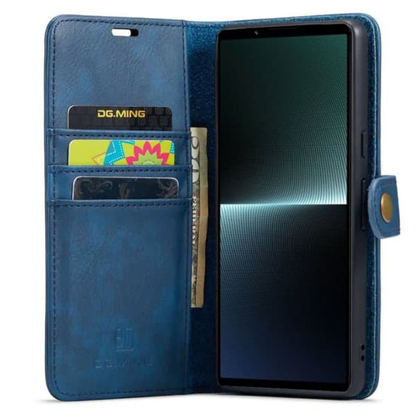Wallet DG-Ming 2i1 til Sony Xperia 1 V - Blå