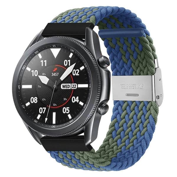 Flettet Elastisk urrem til Samsung Galaxy Watch 3 (41mm) - blÃ¥g