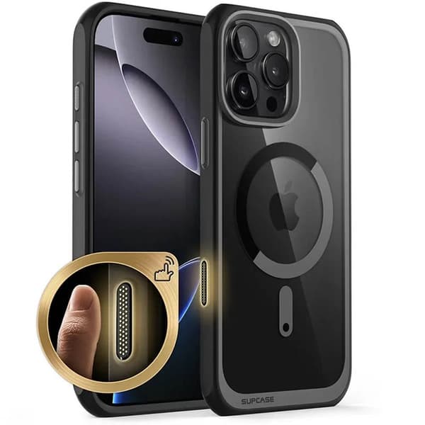 SUPCASE UB Mag cover til Apple iPhone 16 Pro - Sort