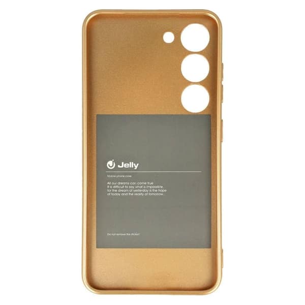 Jelly Case til Samsung Galaxy S23 - Gull