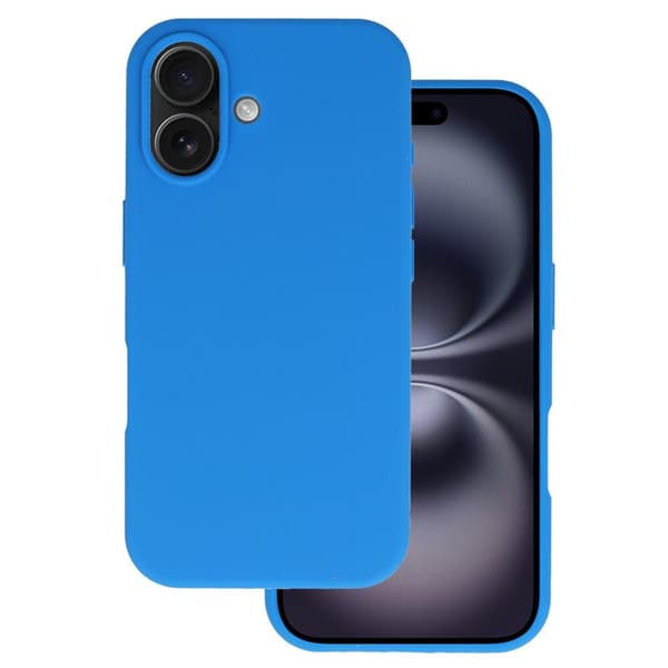 Silicone Lite Case Apple iPhone 16 - Sierra blue