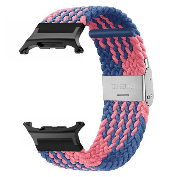 Flettet elastisk urrem til Samsung Galaxy Watch 9 (44mm) - Blue