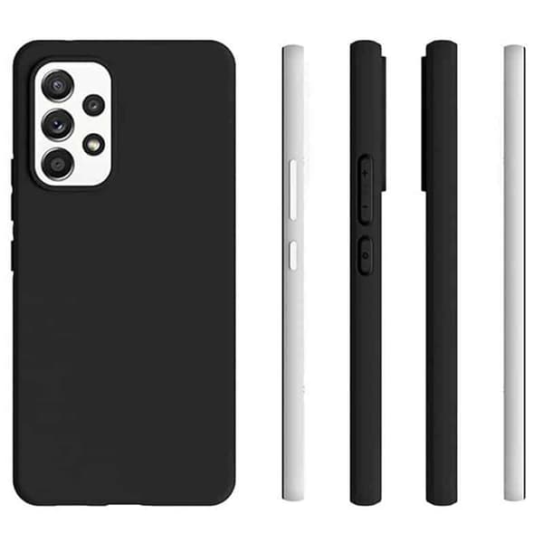 Silikone cover til Samsung Galaxy A53 5G - Sort