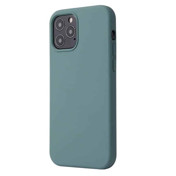 Liquid silikonisuoja Apple iPhone 12 Pro Max - Pine Green