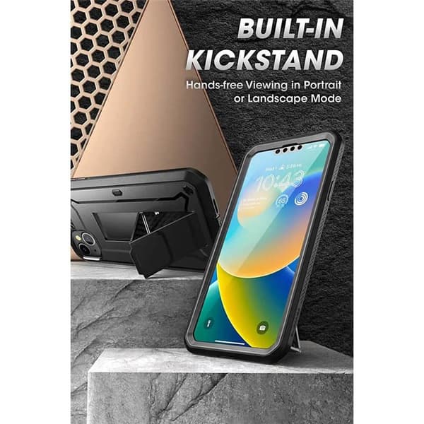 SUPCASE UB Pro kotelo Apple iPhone 14 - Musta