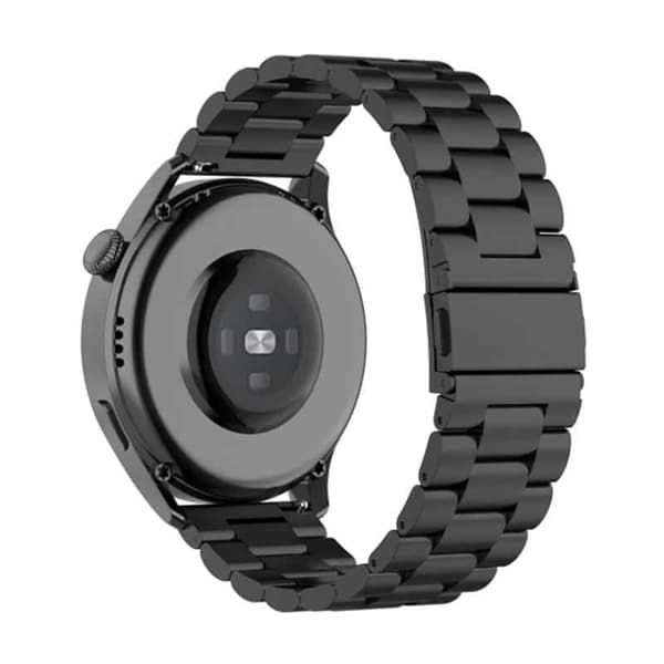 Urrem Rustfrit stÃ¥l til Huawei Watch 3 - Sort