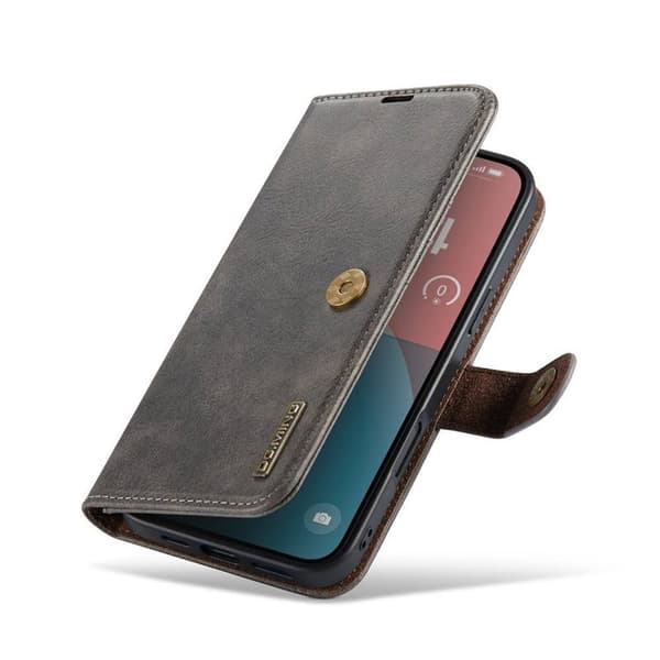 Wallet DG-Ming 2i1 til Apple iPhone 16 Plus - GrÃ¥