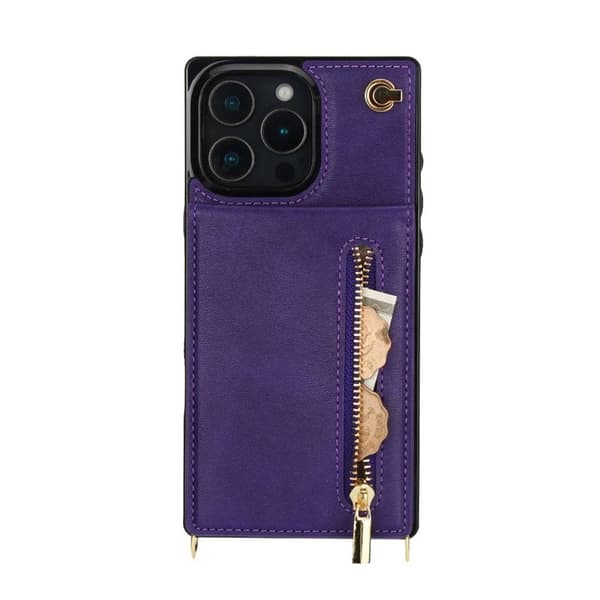 Zipper halskÃ¦de cover til Apple iPhone 16 Pro Max - Lilla