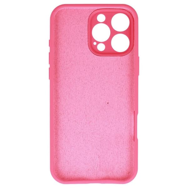 Silicone Lite Case til Apple iPhone 16 Pro - Hot pink