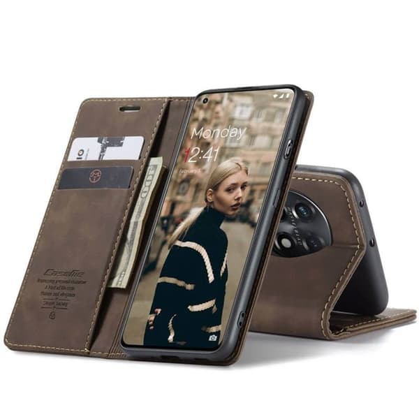 CaseMe mobildeksel 013 til OnePlus 11 - Coffee