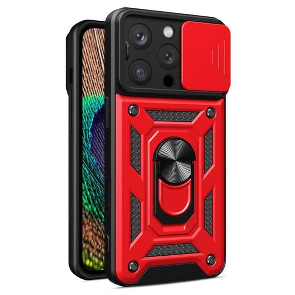 Jazz 3i1 cover til Apple iPhone 16 Pro - RÃ¸d