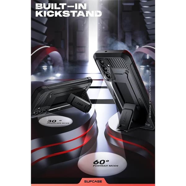 SUPCASE UB Pro deksel til Samsung Galaxy A55 - Svart