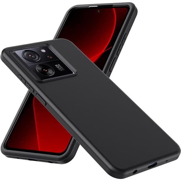 Silikone cover til Xiaomi 13T - Sort
