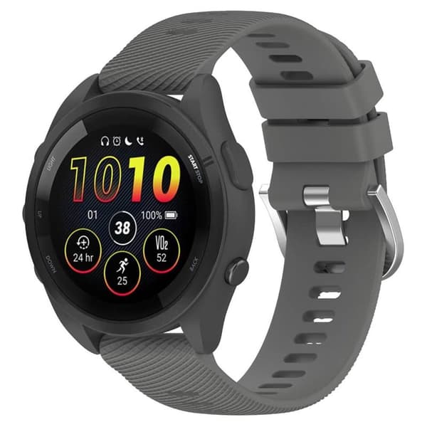 Pure kellon ranneke Garmin Forerunner 265 - Harmaa