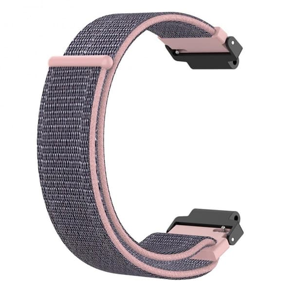 Nylon urrem til Garmin Forerunner 735XT - Pink Sand