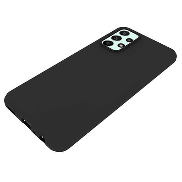 Silikone cover til Samsung Galaxy A23 5G - Sort