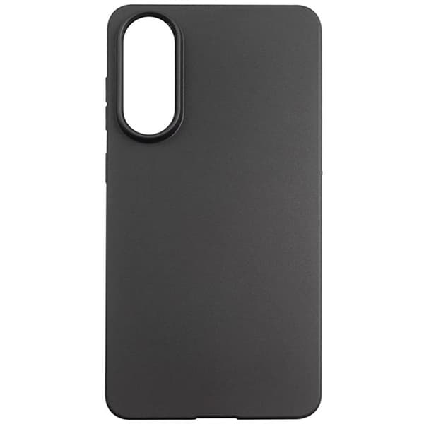Silikone cover til Samsung Galaxy S25 Edge - Sort