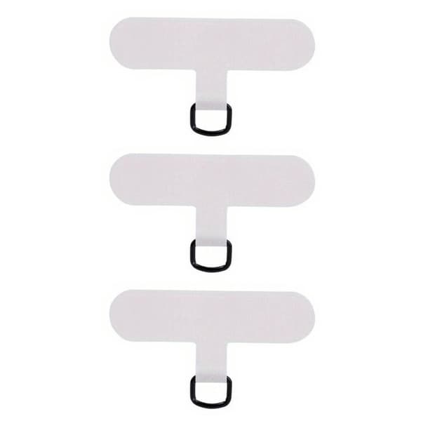 3-pack Universal fästbricka - Vit