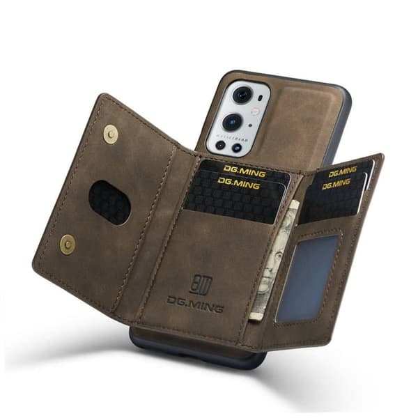 DG-Ming M2 deksel til OnePlus 9 Pro - Coffee