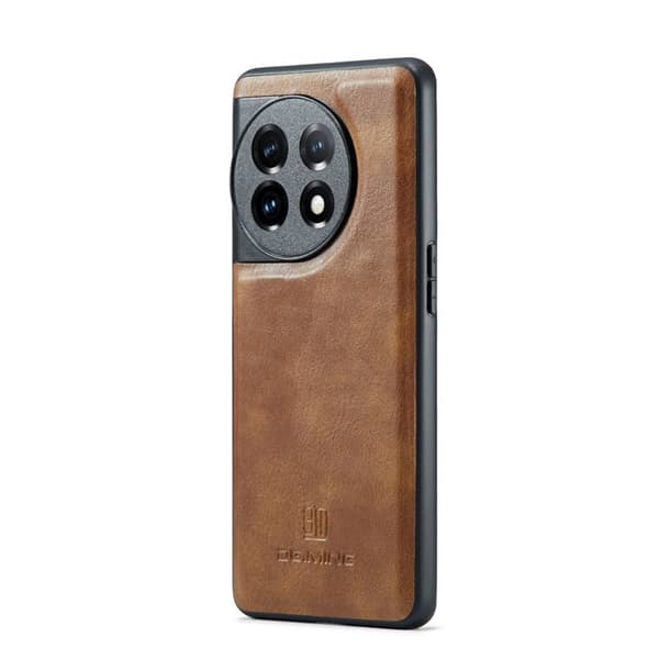 Wallet DG-Ming 2i1 til OnePlus 11 - Brun