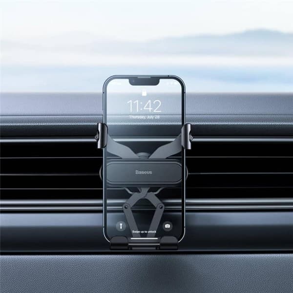 BASEUS Gravity Lite autoteline - Musta