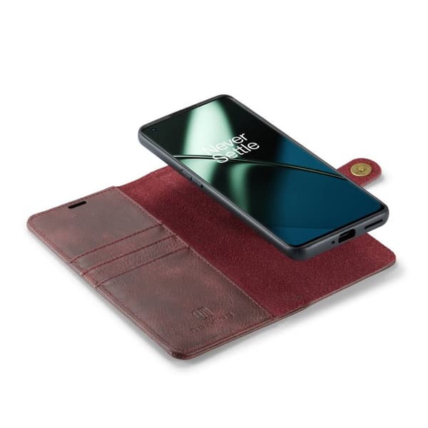 Wallet DG-Ming 2i1 til OnePlus 11 - RÃ¸d