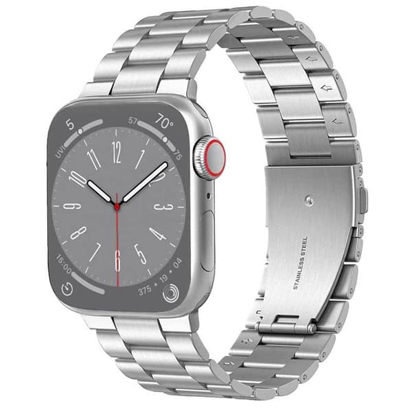 Urrem rustfrit stÃ¥l til Apple Watch 9 (41mm) - SÃ¸lv