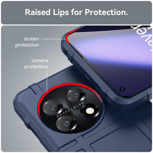 Rugged Shield deksel til OnePlus 11 - BlÃ¥