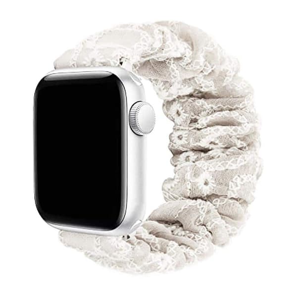 Scrunchie Elastiskt klockarmband till Apple Watch 7 (45mm) -