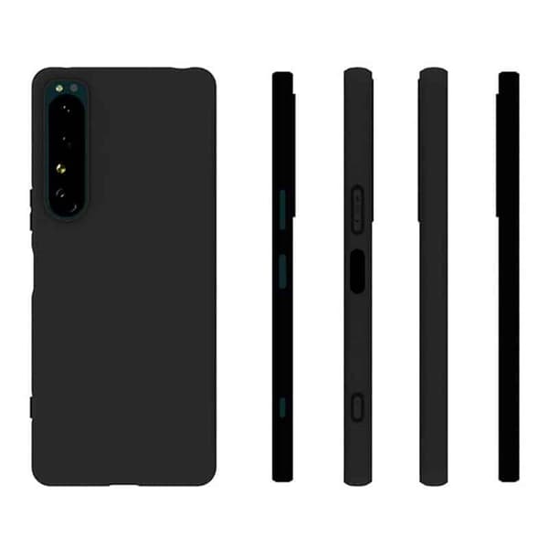 Silikone cover til Sony Xperia 1 IV - Sort