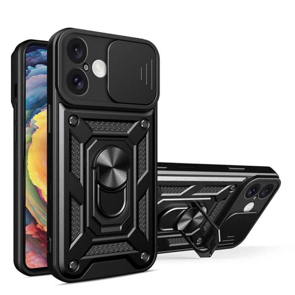 Jazz 3i1 cover til Apple iPhone 16 Plus - Sort