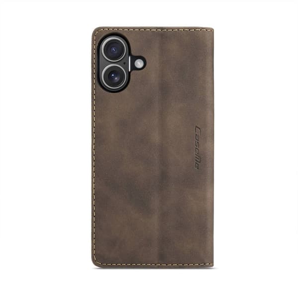 CaseMe mobildeksel 013 til Apple iPhone 16 Plus - Coffee