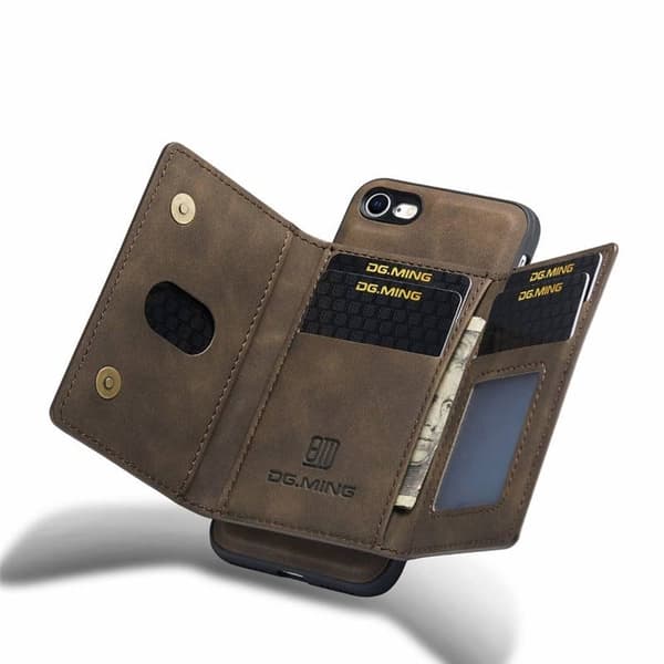 DG-Ming M2 cover til Apple iPhone SE 2022 - Coffee