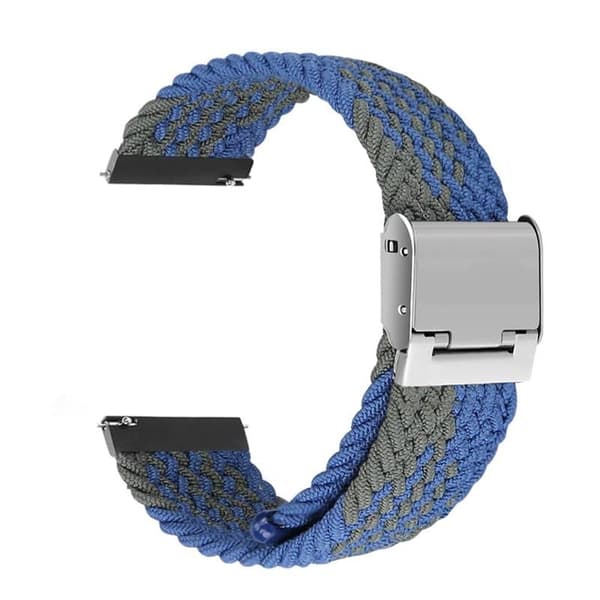 Flettet Elastisk urrem til Huawei Watch 3 Pro (48mm) - blÃ¥grÃ¸n