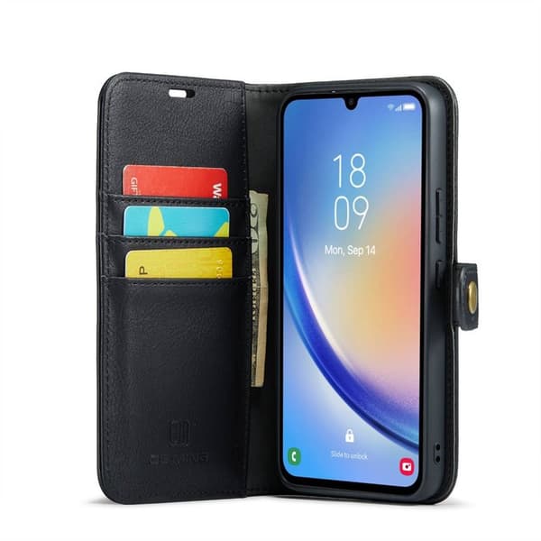 Wallet DG-Ming 2i1 til Samsung Galaxy A14 5G - Sort