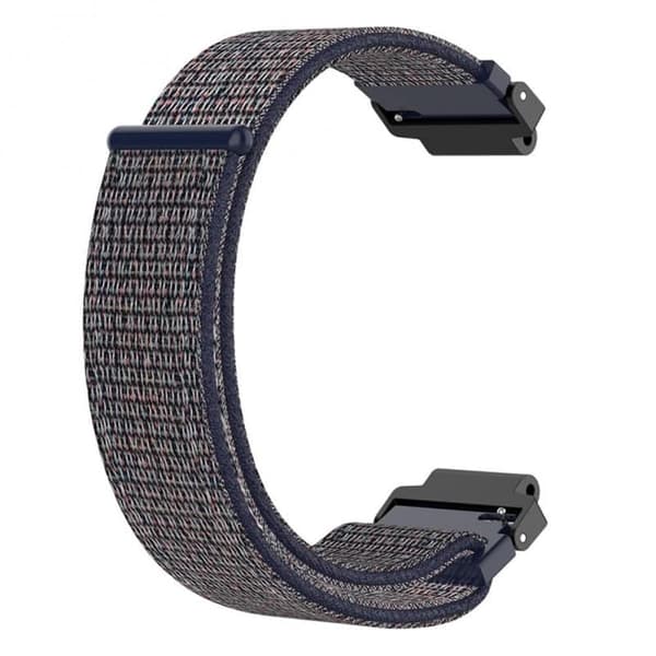 Nylon Kellon ranneke Garmin Forerunner 735XT - Midnightblue