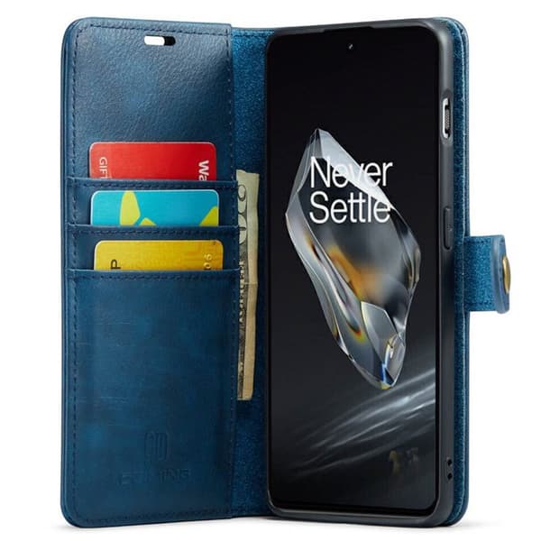 Wallet DG-Ming 2i1 til OnePlus 12 - Blå