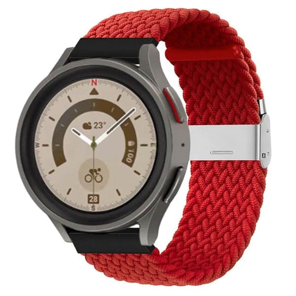 Flettet Elastisk urrem til Samsung Galaxy Watch 5 Pro (45mm) -