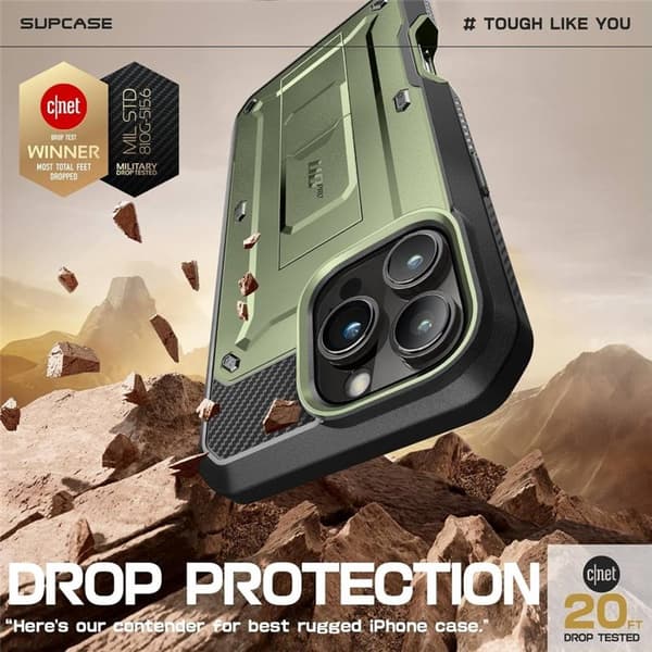 SUPCASE UB Pro deksel til Apple iPhone 16 Pro Max - Guldan