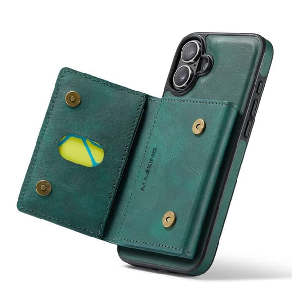 DG-Ming Magking K2 2i1 deksel til Apple iPhone 16 Plus - Petrol