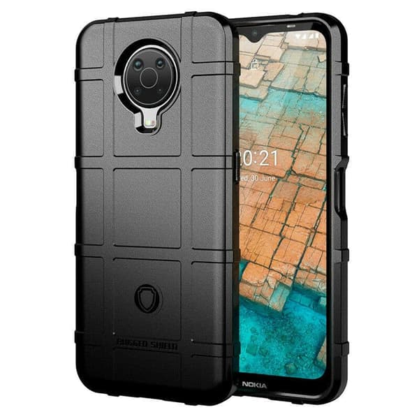 Rugged Shield cover til Nokia G20 - Sort