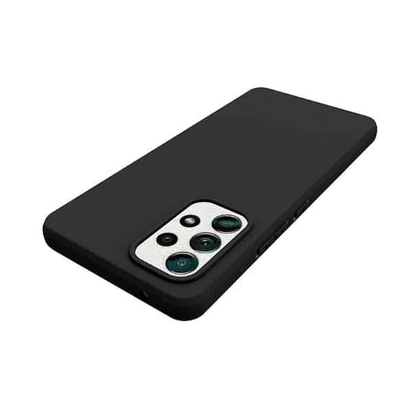 Silikone cover til Samsung Galaxy A53 5G - Sort