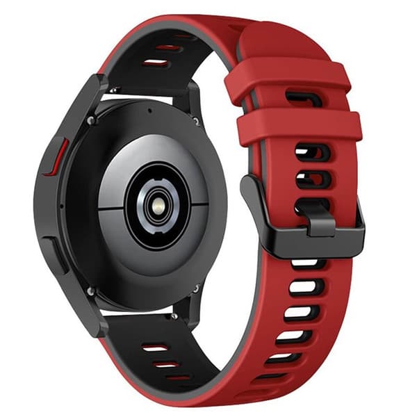 Twin kellon ranneke OnePlus Watch 2R - Punamusta