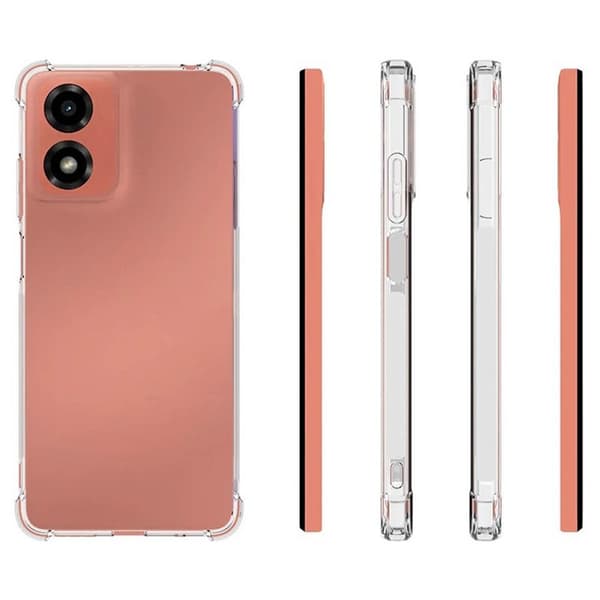 Stødsikkert silikone cover til Motorola Moto E14