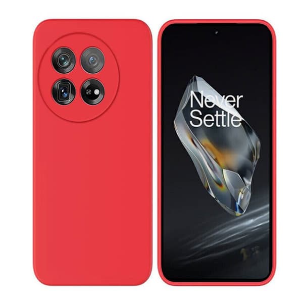 Liquid silikondeksel til OnePlus 13R - Rød